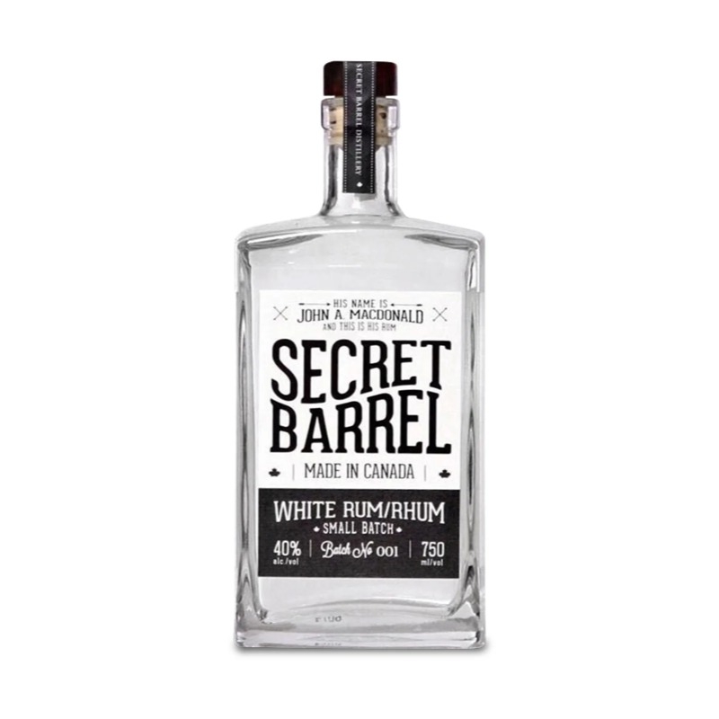 Secret Barrel White Rum