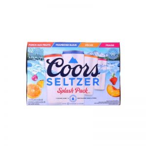 Coors Seltzer Fruit Splash Pack 12